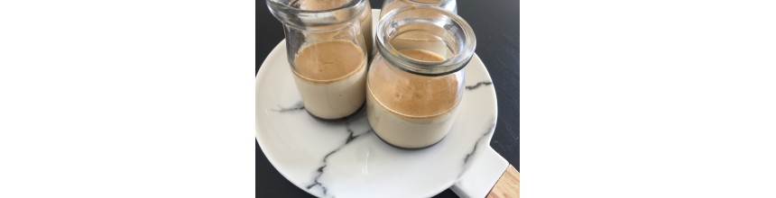 超滑順焙茶布丁